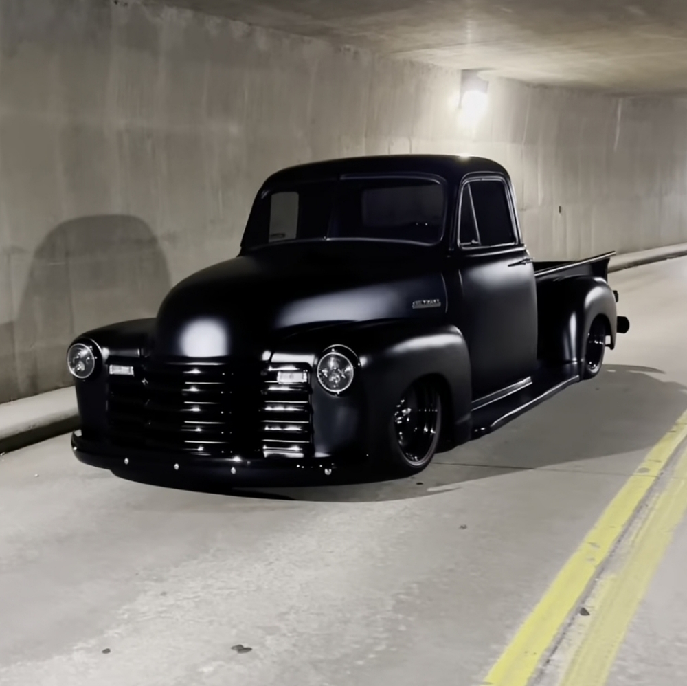 Iconic pictures of a 1952 Chevy Super Rare